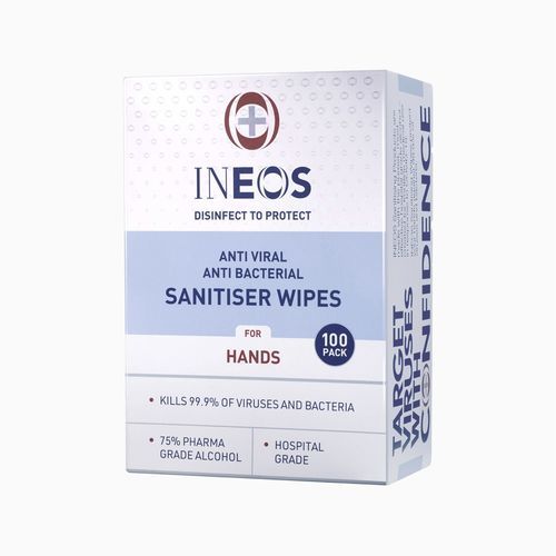 Очищающие салфетки для гигиены рук - NXUH-5X71-CF9H-C5AP - INEOS Hygienics - 100 штук