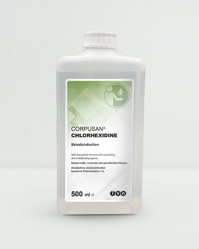 Дезинфицирующее средство для гигиены тела - CORPUSAN® - IVN Nettetal & Unigema - жидкость / 500 мл / на основе хлоргексидина
