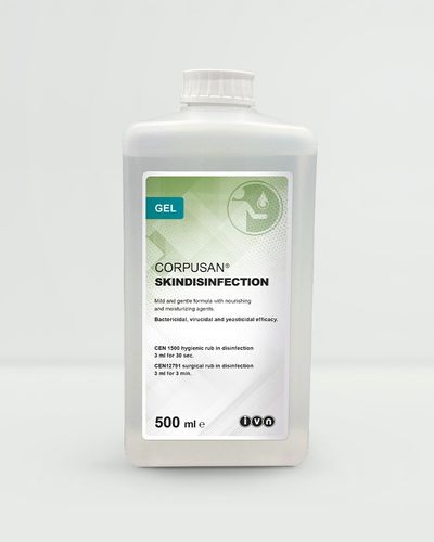 Дезинфицирующее средство для гигиены тела - CORPUSAN® - IVN Nettetal & Unigema - гель / 500 мл / на спиртовой основе