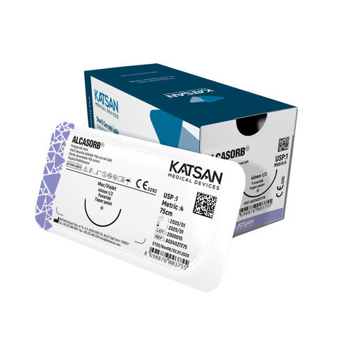 Шовный материал рассасывающийся - ALCASORB® - Katsan Tıbbi Cihazlar - для общей хирургии / для ортопедической хирургии / для челюстно-лицевой хирургии