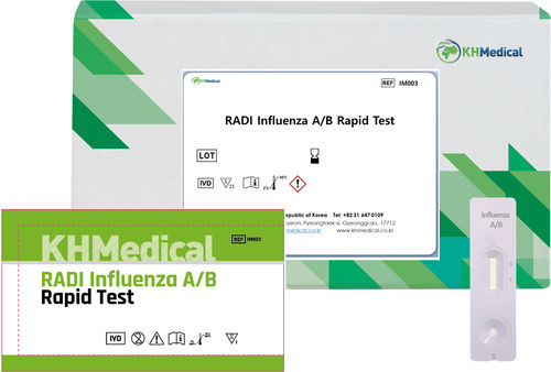 Экспресс-тест на распираторные заболевания - RADI - KH Medical Co., Ltd. - гриппа А / гриппа В