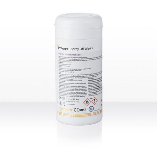 Очищающие салфетки для полов и поверхностей - Spray Off  - Laboratorium Dr. Deppe - 150 штук