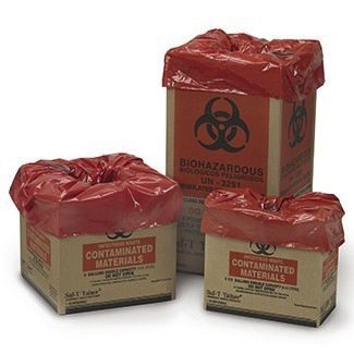 Контейнер для отходов - 10-2011 - Medegen Medical Products - биологически опасный / биологически чистый