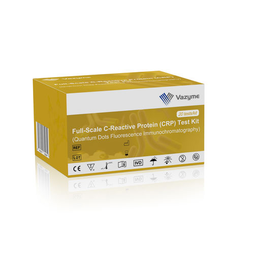 Набор для теста для онкологии - Nanjing Vazyme Medical Technology Co.,Ltd - С-реактивного белка / для hs-CRP / клинический