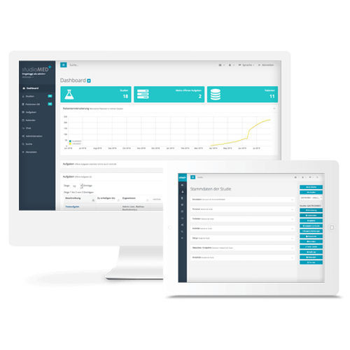 Программное обеспечение для управления документами - studioMED software solutions GmbH & Co. KG - управления клиническими испытаниями / медицинское / клиническое
