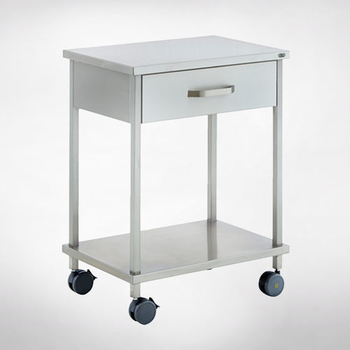 Тележка для инструментов - 24112 - Üzümcü Hospital Equipment - мобильная