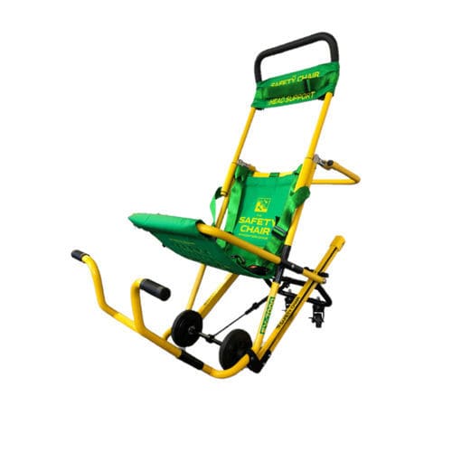 Стул для эвакуации для подъема по лестницам - EV-7000 - Safety Chair International - складной / на роликах / бариатрический