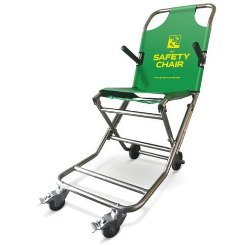 Стул для эвакуации для подъема по лестницам - EV-2000 - Safety Chair International - складной / на роликах / для лиц с ограниченной подвижностью