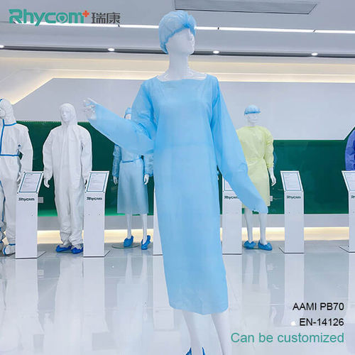 Хирургический халат унисекс - RK-7004 - Xiantao Rhycom - L / XL / M