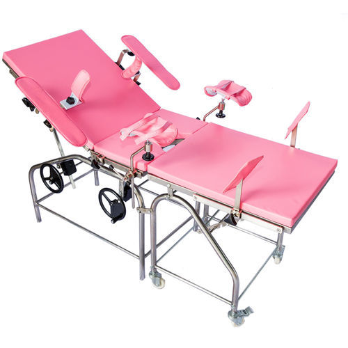 Гинекологический диагностический стол - SX3B - Jiangsu Suxin Medical Equipment - для взрослых / ручной / складной
