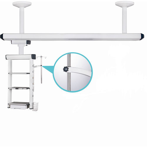 Потолочный медицинская консоль - SX-214 - Jiangsu Suxin Medical Equipment - для операционной / с регулируемой высотой / ротационный