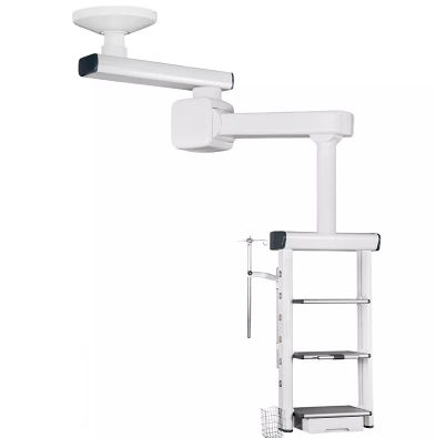 Потолочный двойные медицинские консоли - SX-206 - Jiangsu Suxin Medical Equipment - для эндоскопии / для интенсивной терапии / для операционной