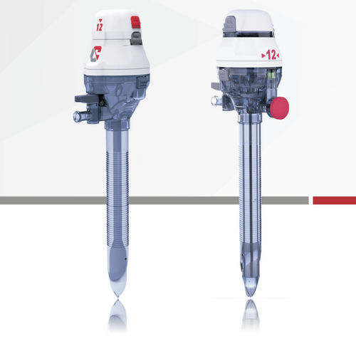 Лапароскопический трокар - CN-TCII Series - Jiangsu Channel Medical Device - с закругленным наконечником / с защитным колпачком для лезвия / с отверстием инсуффляции