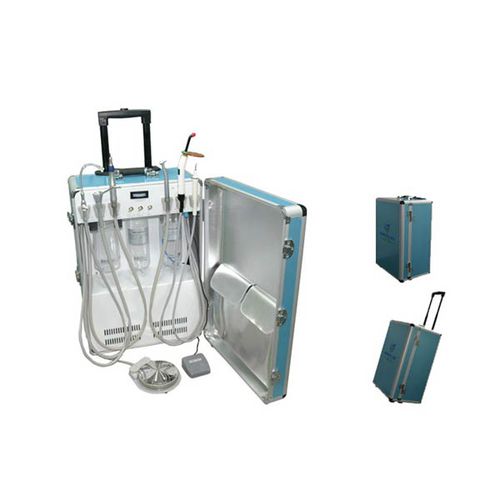Переносная стоматологическая установка - UM-P206 - Tangshan UMG Medical Instrument - с держателем инструментов / со светодиодной подсветкой