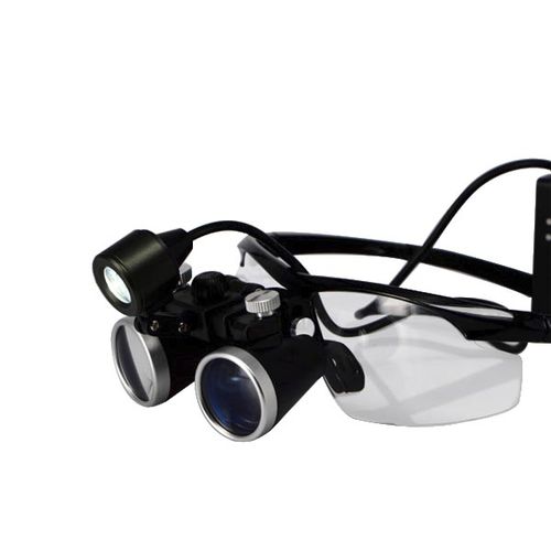 Бинокулярная лупа на очковой оправе - UM-XML1 - Tangshan UMG Medical Instrument - с налобным фонариком