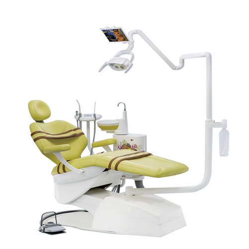 Стоматологическая установка с электрическим креслом - S2300 - Tangshan UMG Medical Instrument - с монитором / с держателем инструментов / со светодиодной подсветкой
