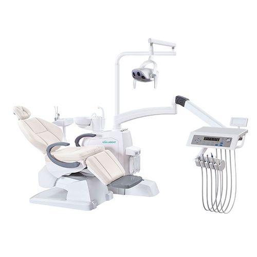 Стоматологическая установка с электрическим креслом - K4 - Foshan Koala Medical Technology - с гибким подголовником / с аппаратом для гигиены / с внутриротовой камерой
