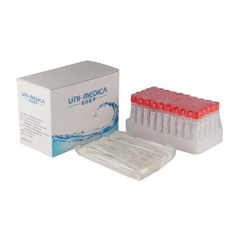 Пробоотборная трубка для PCR - VST-01 - Shenzhen unimed-global technology Co.,LTD - цилиндрическая / для трансфера пациента / одноразовая