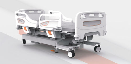 Кровать для больниц - AI8 - Shandong Zepu Medical Technology - электрическая / с регулируемой высотой / на роликах