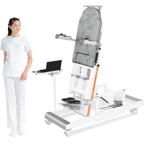 Стол для вертикализации 1 секция - A1-3 - Guangzhou Yeecon Medical Equipment Industrial - на колесиках / электрический / для терапии