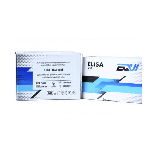 Набор для теста гепатит С - EI-025 - Equi - иммуноглобулин M / для вируcов / ELISA