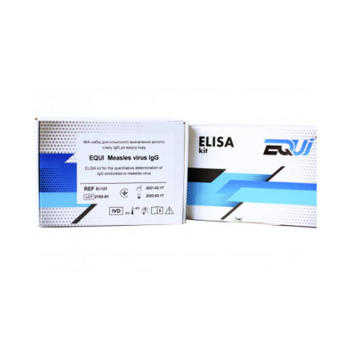 Набор для теста на инфекционные заболевания - EI-121 - Equi - IgG / для вируcов / ELISA