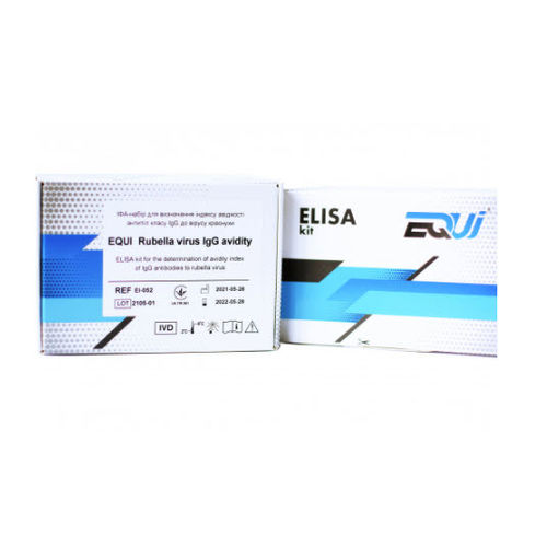 Набор для теста на краснуху - EI-052 - Equi - IgG / для вируcов / ELISA