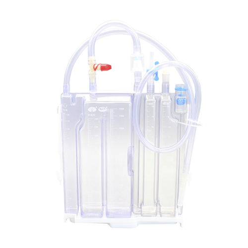 Набор для плеврального дренирования - 746 series - Cathwide Medical - 2 камеры