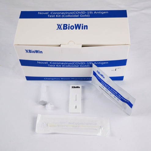 Экспресс-тест COVID-19 - Changzhou Biowin Pharmaceutical Co., Ltd. - на антигены / SARS-COV-2 / для носа