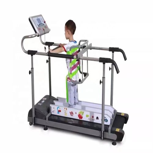 Беговая дорожка с поручнем - Changzhou KonDak Medical Rehabilitation Equipment - с крепежной системой / педиатрическая