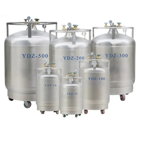 Контейнер для лабораторий - YDZ-5 - Qingdao Forterra Gas - из нержавеющей стали / с жидким азотом
