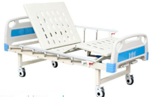 Кровать для больниц - FY-M02 - Jiangsu Fuyou Medical - ручная / с регулируемой высотой / на роликах