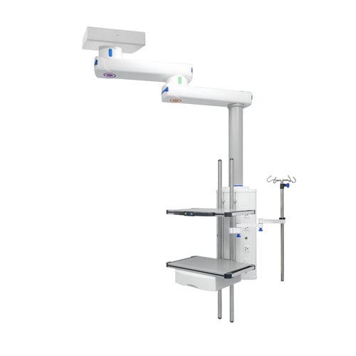 Потолочный медицинская консоль - FY-EMD270/S320 - Jiangsu Fuyou Medical - для операционной / 2 штатива / подвесного типа