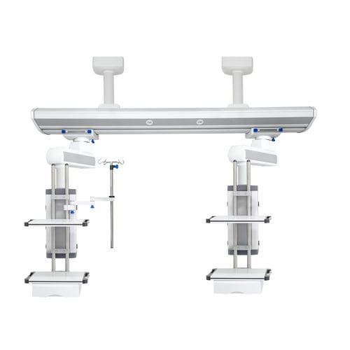 Медицинская консоль-балка - FY-1100SS - Jiangsu Fuyou Medical - потолочная / для интенсивной терапии / с простой консолью