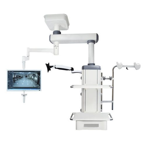 Потолочный медицинская консоль - FY-D17A - Jiangsu Fuyou Medical - для операционной / с простой консолью / фиксированный