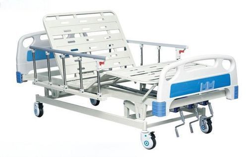 Кровать для больниц - FY-M03B - Jiangsu Fuyou Medical - ручная / с регулируемой высотой / на роликах