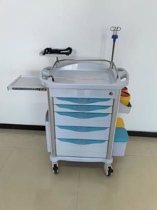 Тележка для неотложной помощи - FY-ET750 - Jiangsu Fuyou Medical - для больниц / для распределения лекарств / из нержавеющей стали