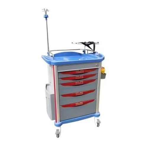 Тележка для неотложной помощи - FY-ET750-A - Jiangsu Fuyou Medical - для хранения / для распределения лекарств / для внутривенной процедуры