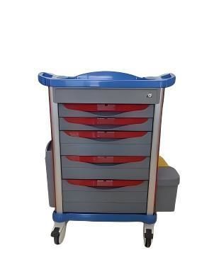 Тележка для неотложной помощи - FY-MT 750-B - Shanghai Fepdon Medical Equipment Co., Ltd. - для больниц / для лекарств / для распределения лекарств