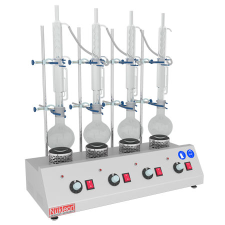 Экстрактор для лаборатории Cокслет - Nükleon laboratory Equipments - ручной