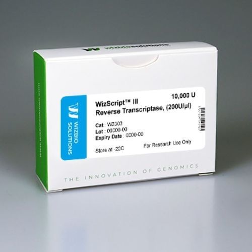 Реактив обратная транскриптаза - WizScript™ III  - Wizbiosolutions Inc. - фермент / ДНК-полимераза / для исследований