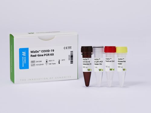 Набор реактивов для СМЖ в режиме реального времени - WizDx™ COVID-19 - Wizbiosolutions Inc. - в растворе / для извлечения РНК / для RT-PCR