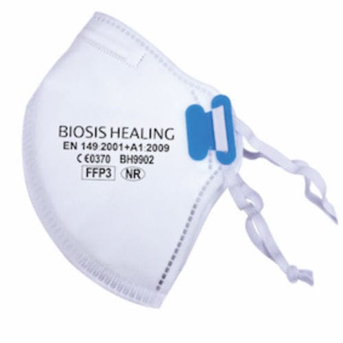 Защитная маска FFP3 - BH-YTD-15.5×10.5 No.6 - Beijing Biosis Healing Biological Technology - из ткани / с фильтром / полумаска