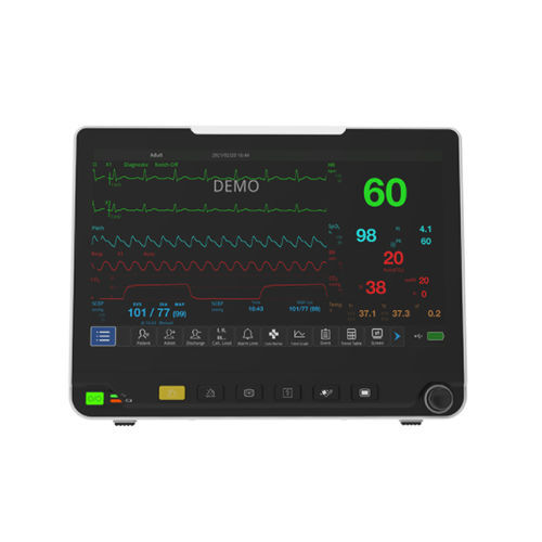 Переносной монитор пациента - HD12-VET - Dawei Medical - для ЭКГ / RESP / TEMP