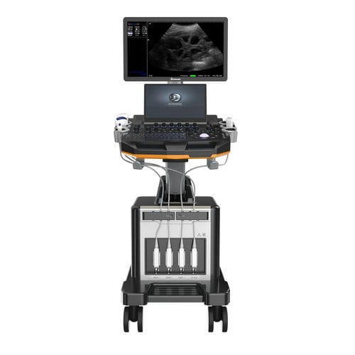 Ультразвуковой сканер на платформе - DW-T60 - Dawei Medical - для поливалентной эхографии / для сердечно-сосудистой эхографии / черно-белый