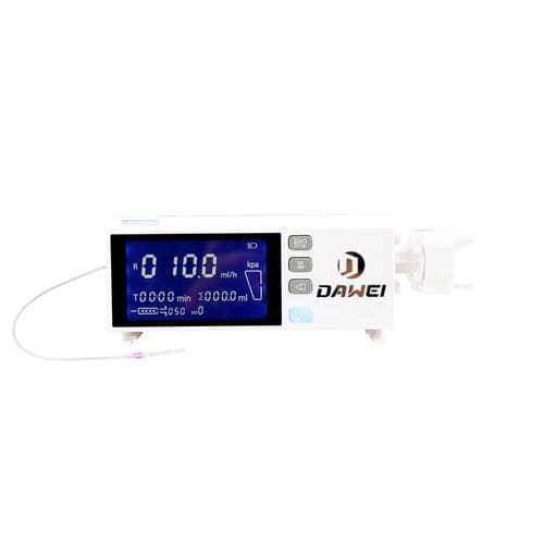 Ветеринарный шприцевой насос - Dawei Medical - 1 канал / с сенсорным экраном
