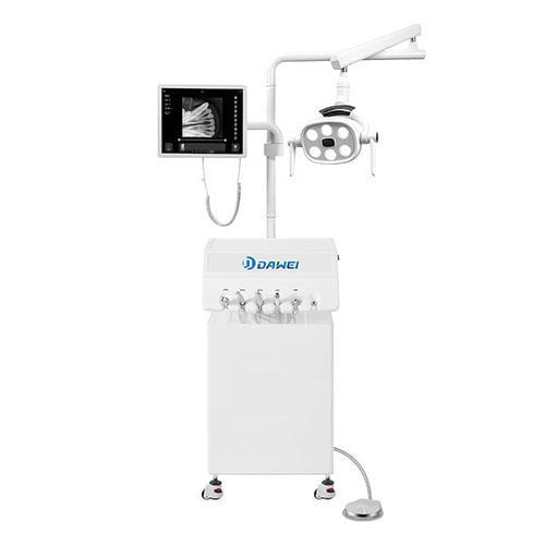 Мобильная стоматологическая установка - ADP-200 - Dawei Medical - с монитором / с внутриротовой камерой / с рентгеновским генератором
