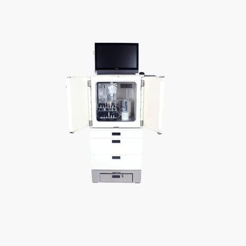 Шкаф для распределения - H600 - Trasis - для работы с радиоактивными изотопами / с дверью / с выдвижным ящиком