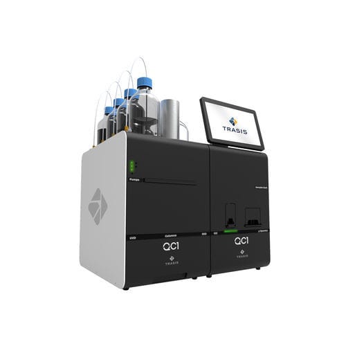 Шкаф для работы с радиоактивными изотопами - QC1 - Trasis - автоматизированный / одномодульный