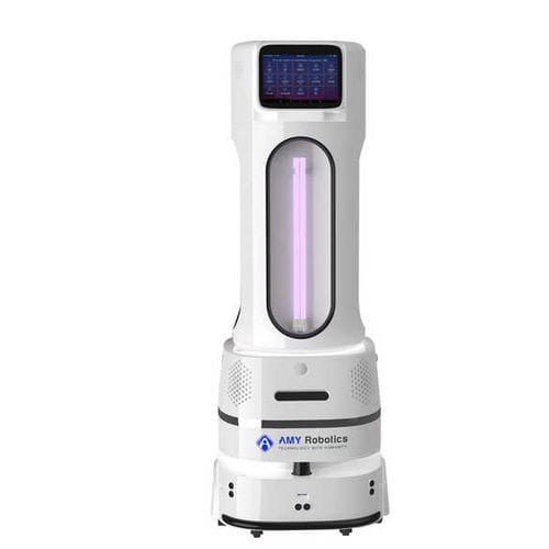 Робот для дезинфекции для больницы - M2-W2 - Hangzhou Amy Robot Co.,Ltd. - для лаборатории / УФ / UV-C
